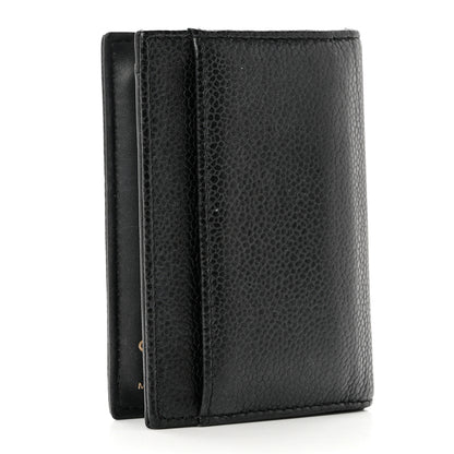 Chanel Caviar Timeless CC Card Holder Wallet Black 3 of 7