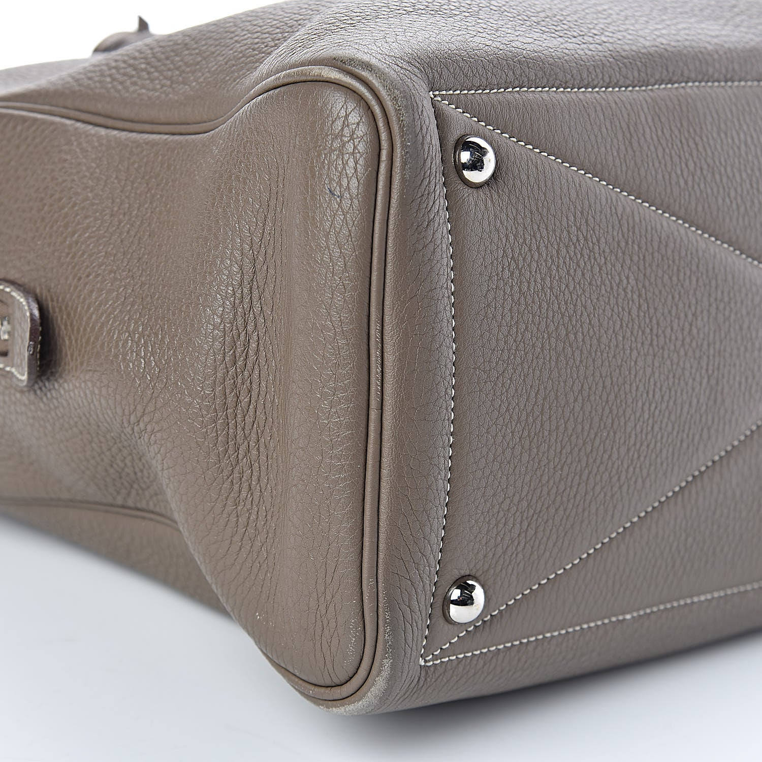 Hermes Taurillon Clemence Victoria II 35 Etoupe 13 of 18
