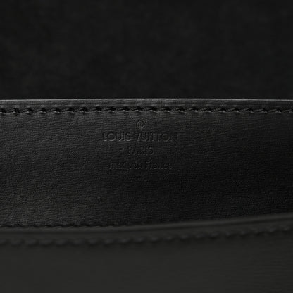 Louis Vuitton Calfskin Studded Louise Chain GM Black 6 of 12