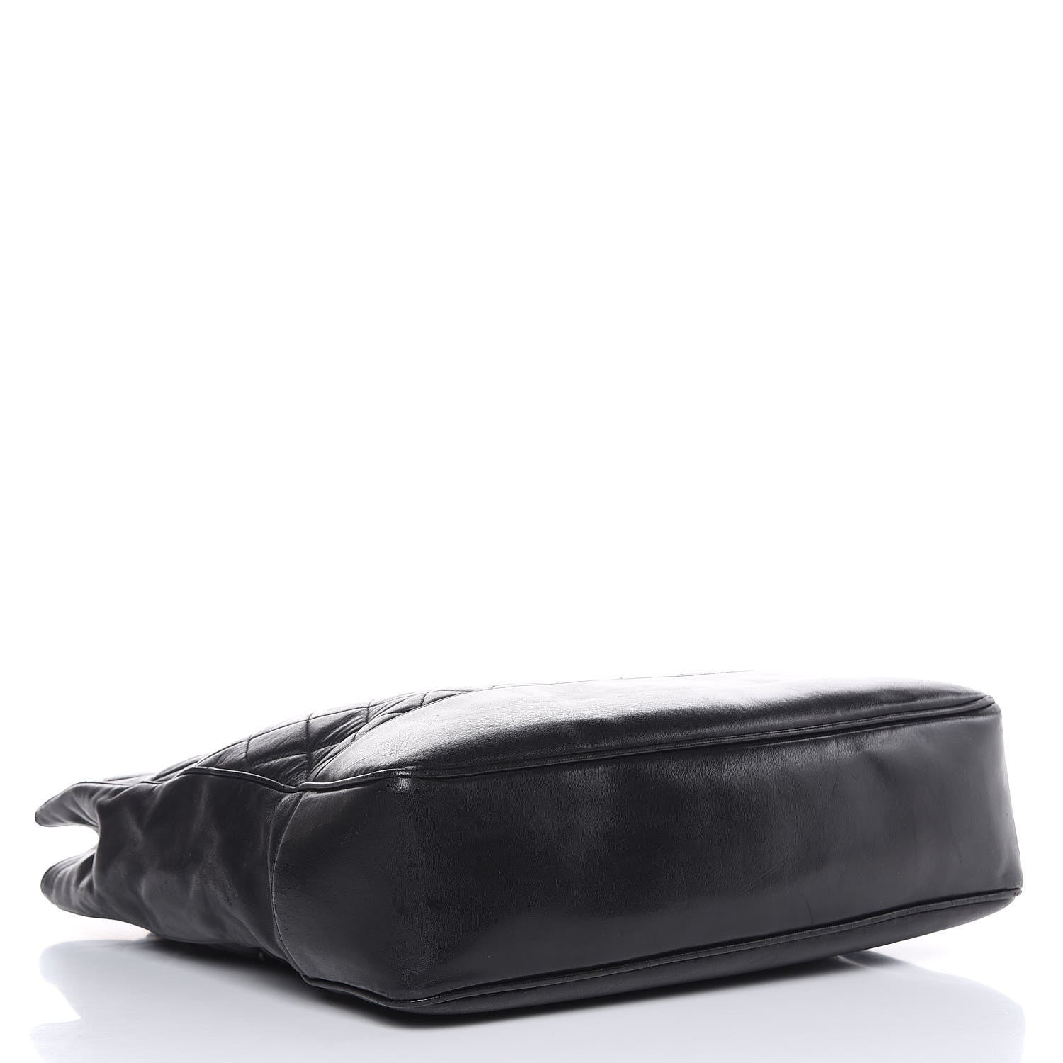 Chanel Lambskin Shopping Tote Black 4 of 21