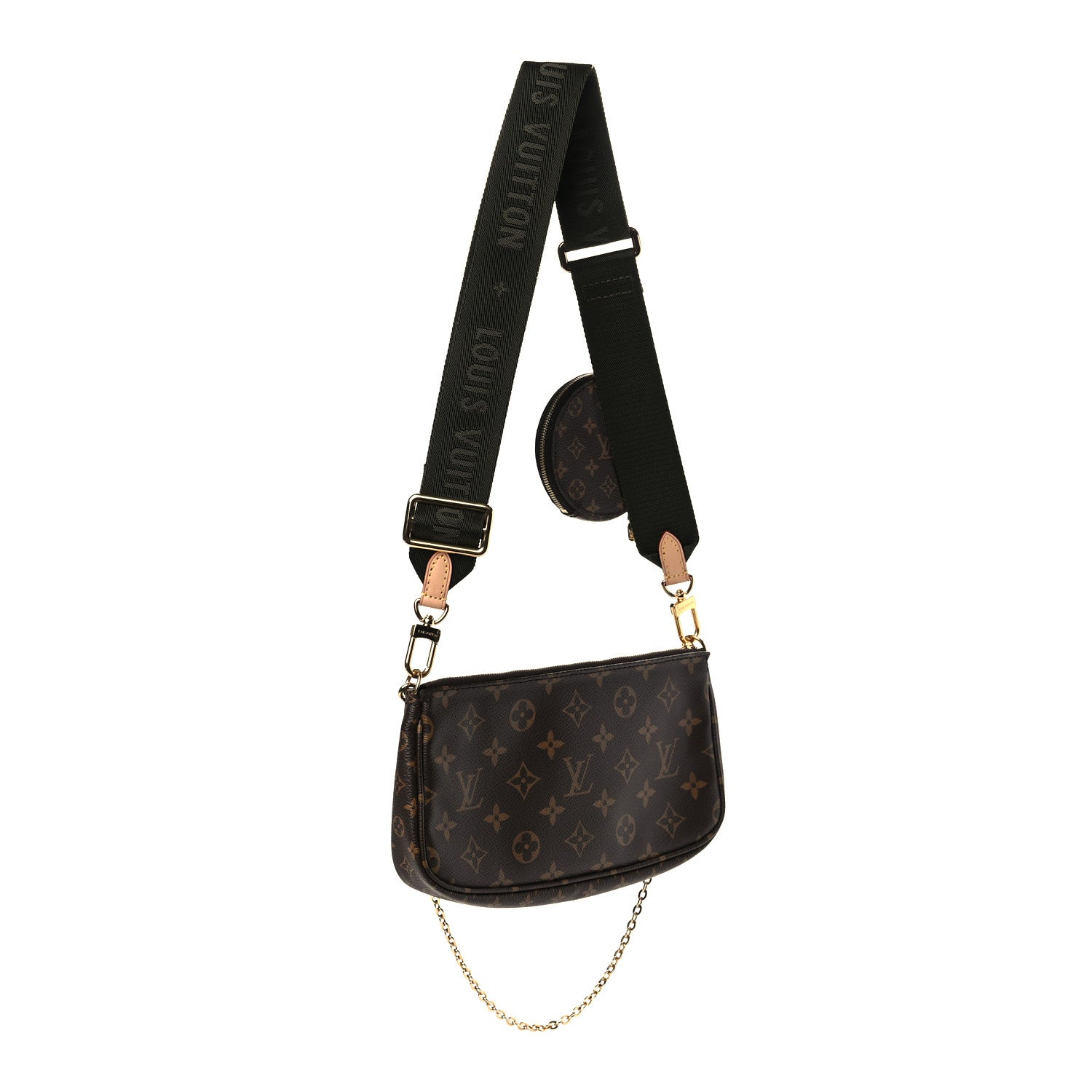 Louis Vuitton Monogram Multi Pochette Accessories Kaki 3 of 11