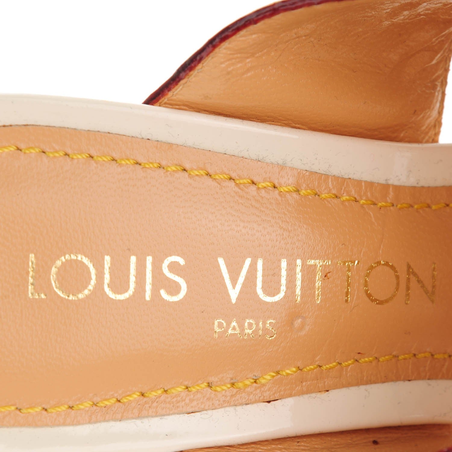 Louis Vuitton Monogram Multicolor Sandals 38 White 6 of 9