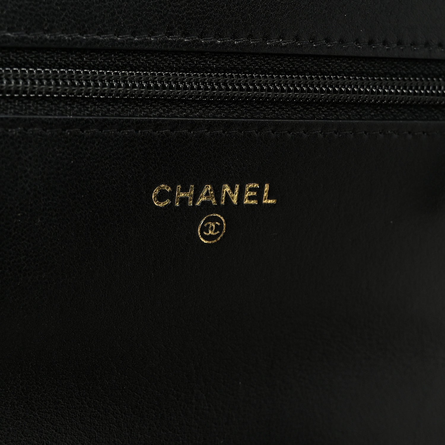 Chanel Lambskin Quilted Chanel 19 Wallet On Chain WOC Black 6 of 12