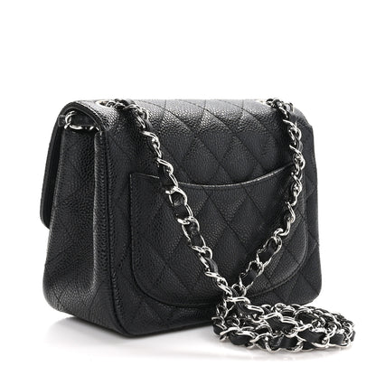 Chanel Caviar Quilted Mini Square Flap Black 3 of 10