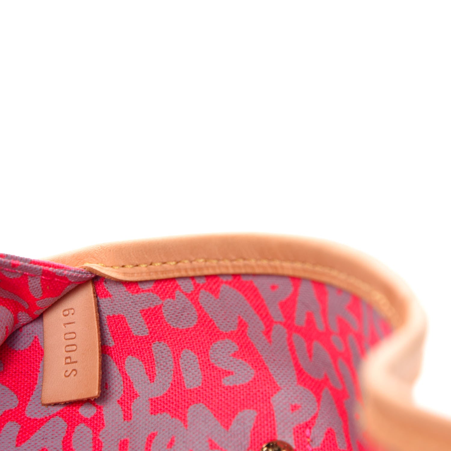 Louis Vuitton Monogram Graffiti Neverfull GM Fuchsia 10 of 11