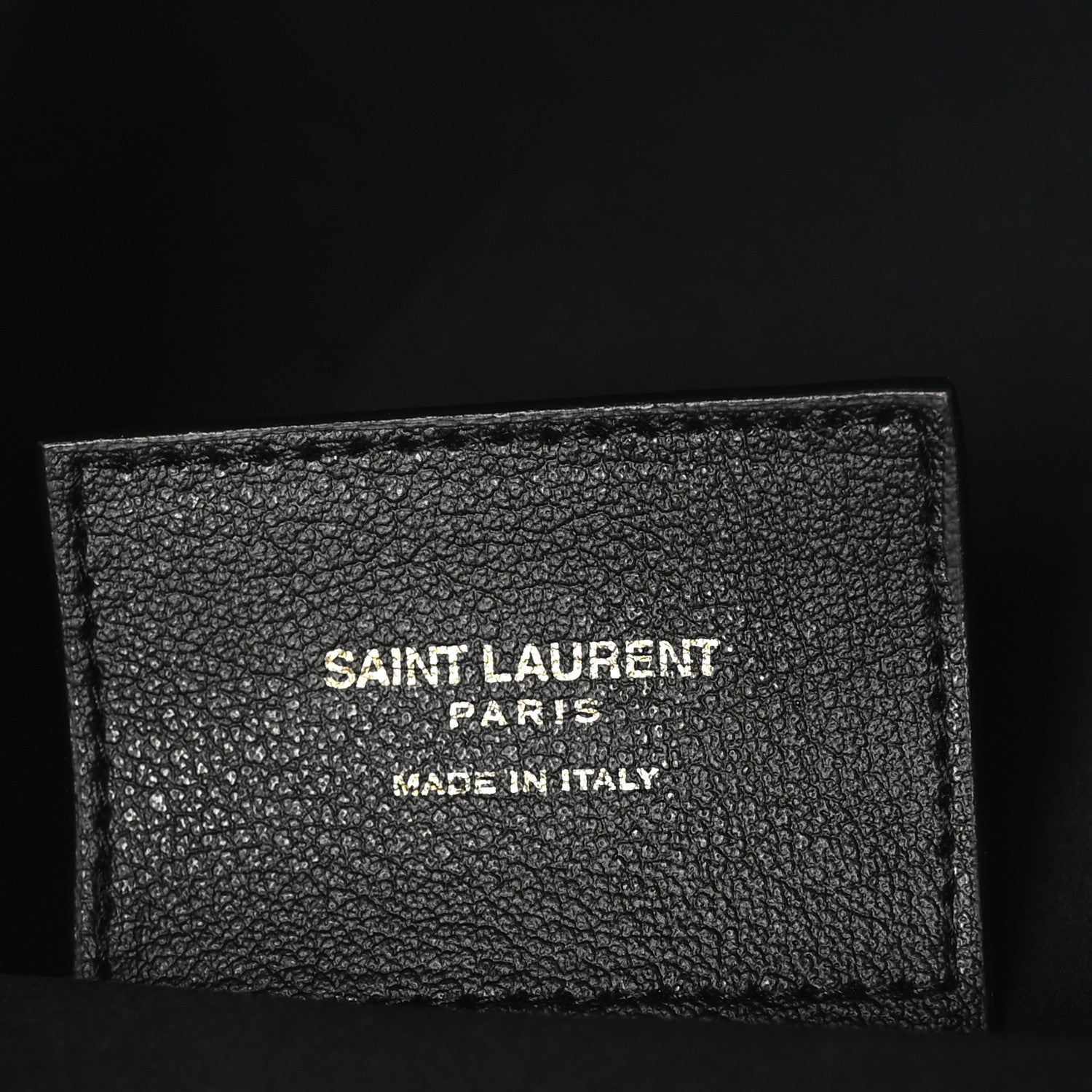 Saint Laurent Calfskin Toy Shopping Tote Black 6 of 10
