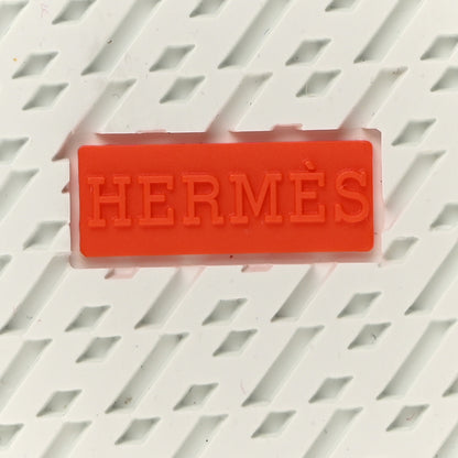 Hermes Calfskin Day Sneakers 37 White 6 of 9