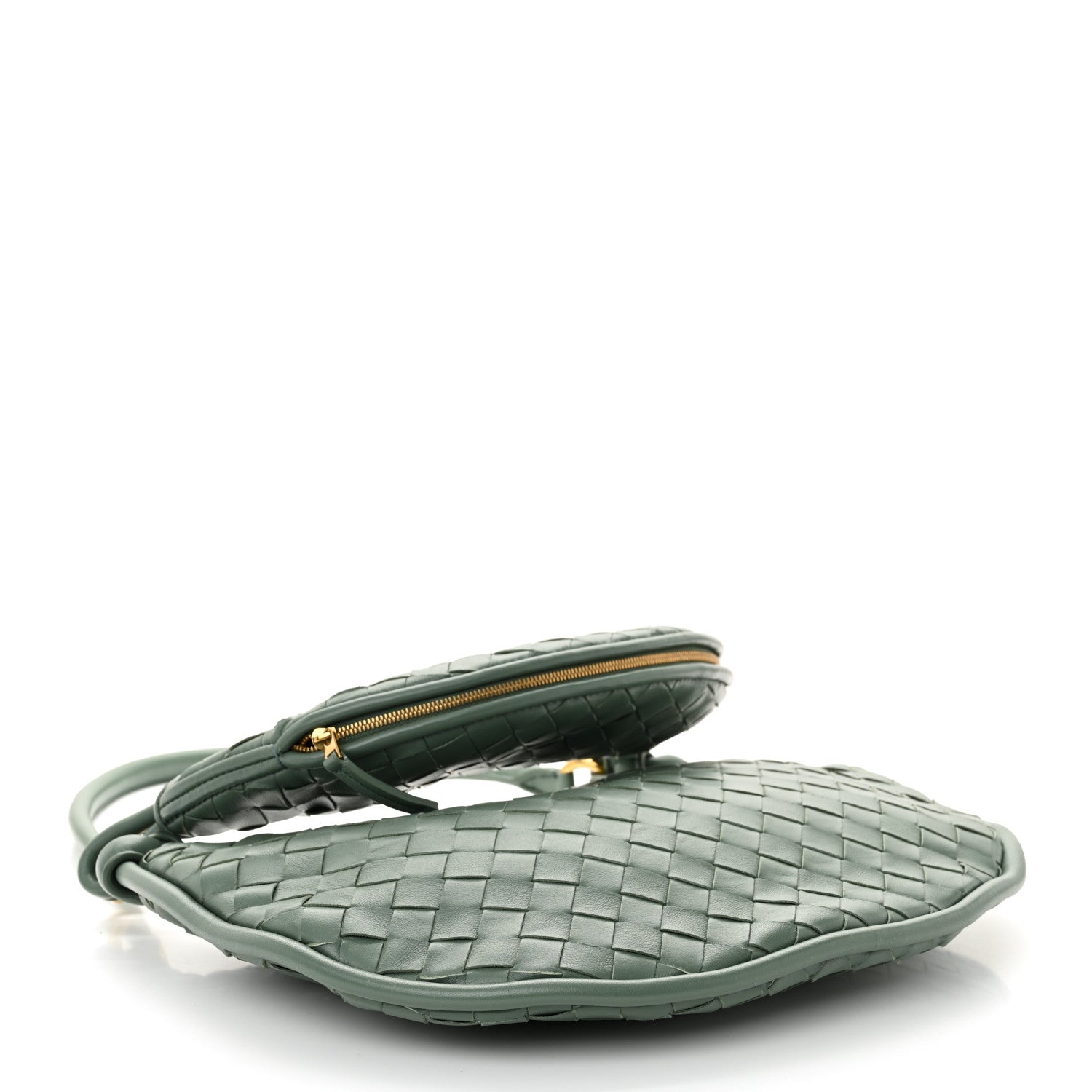 Bottega Veneta Nappa Intrecciato Medium Gemelli Aloe 4 of 10
