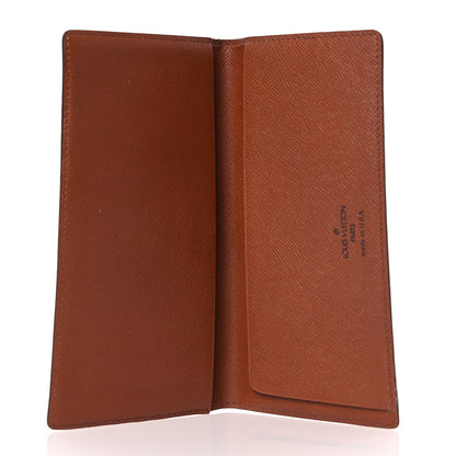 Louis Vuitton Monogram Checkbook Holder Wallet Cover 5 of 11