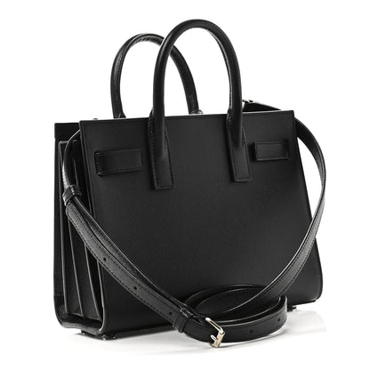 Saint Laurent Grain De Poudre Nano Sac De Jour Black 3 of 9