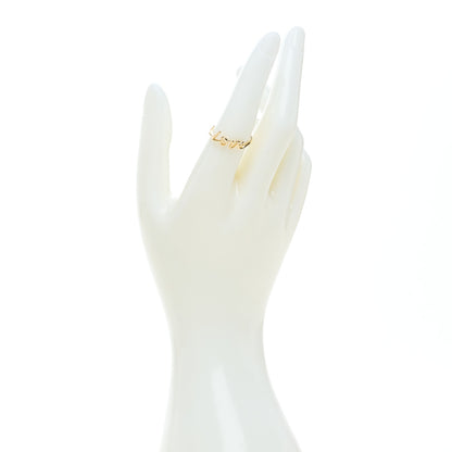 Tiffany 18K Yellow Gold Mini Paloma's Graffiti Love Ring 54 7 2 of 6
