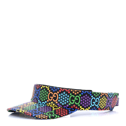 Gucci GG Supreme Monogram Psychedelic Izzy Visor M Black Multicolor 1 of 8