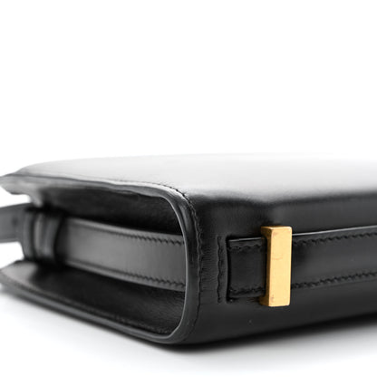 Saint Laurent Calfskin Reverse Satchel Black 9 of 12