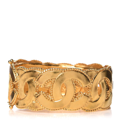 Chanel CC Bangle Gold 1 of 4