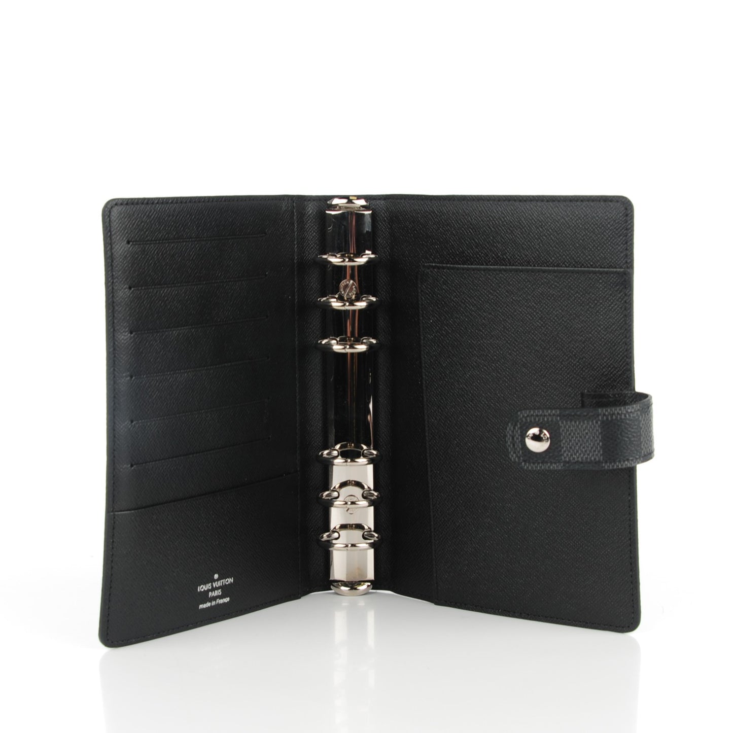 Damier Graphite Medium Ring Agenda Cover