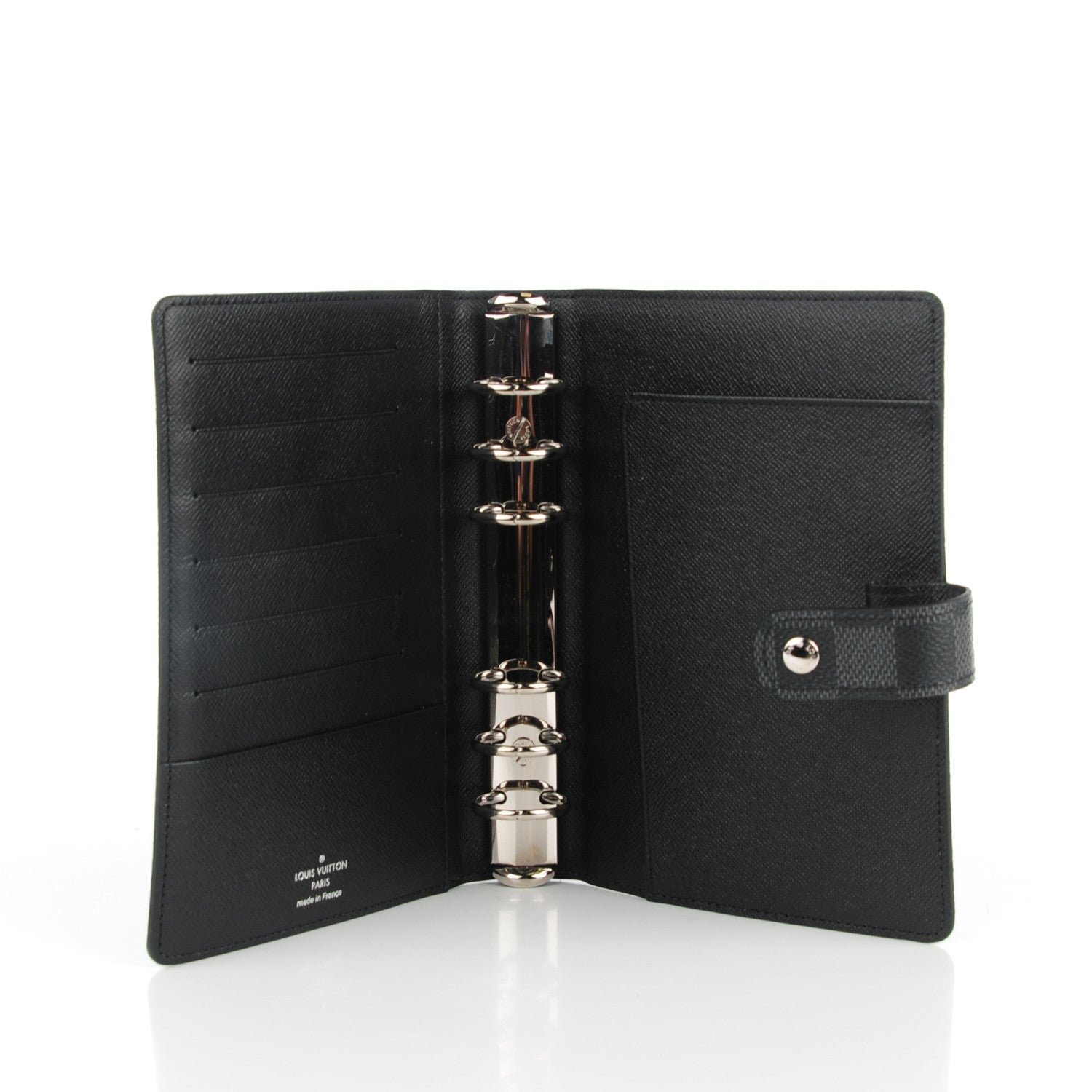 Louis Vuitton Damier Graphite Medium Ring Agenda Cover 5 of 7