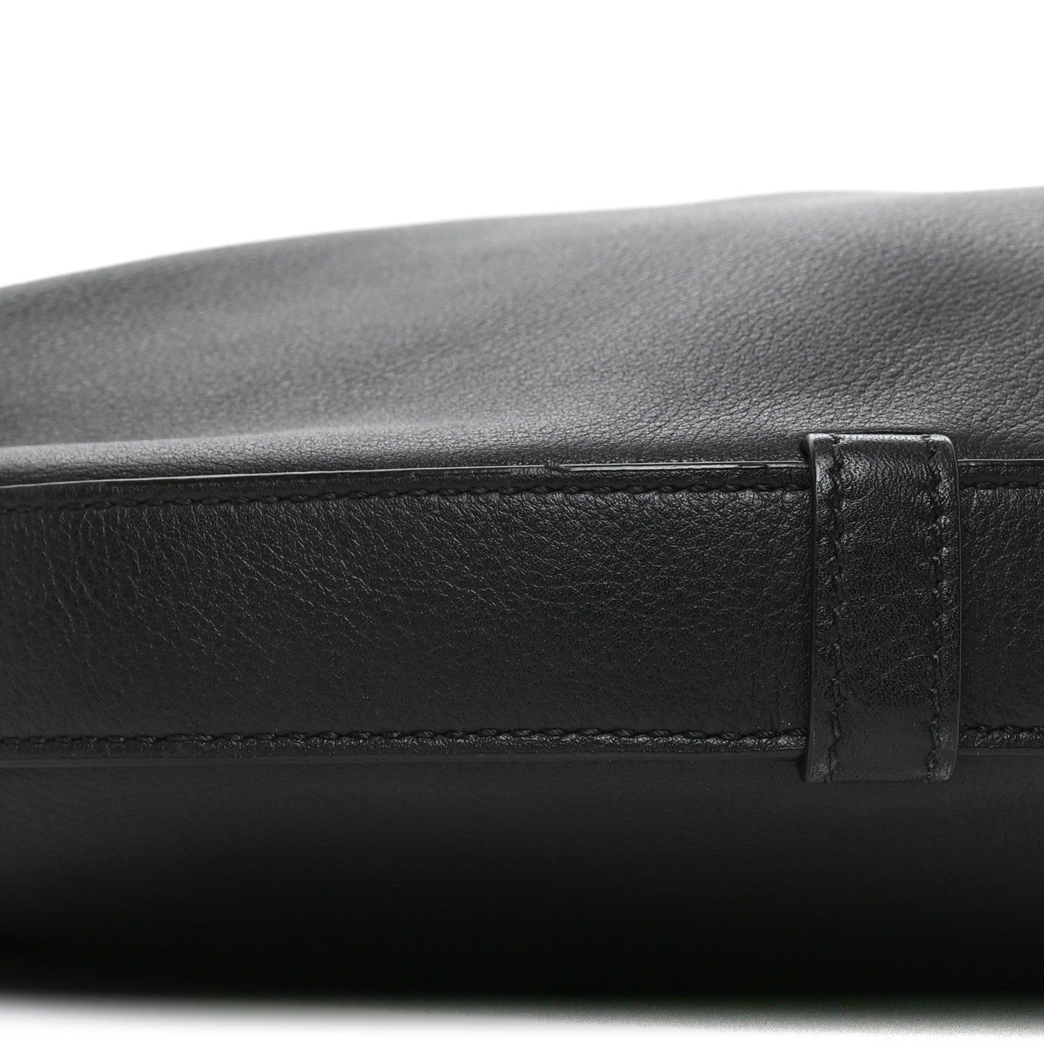 Celine Supple Calfskin Medium Strap Leandre Shoulder Bag Black 8 of 9