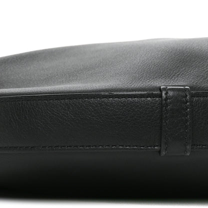 Celine Supple Calfskin Medium Strap Leandre Shoulder Bag Black 8 of 9