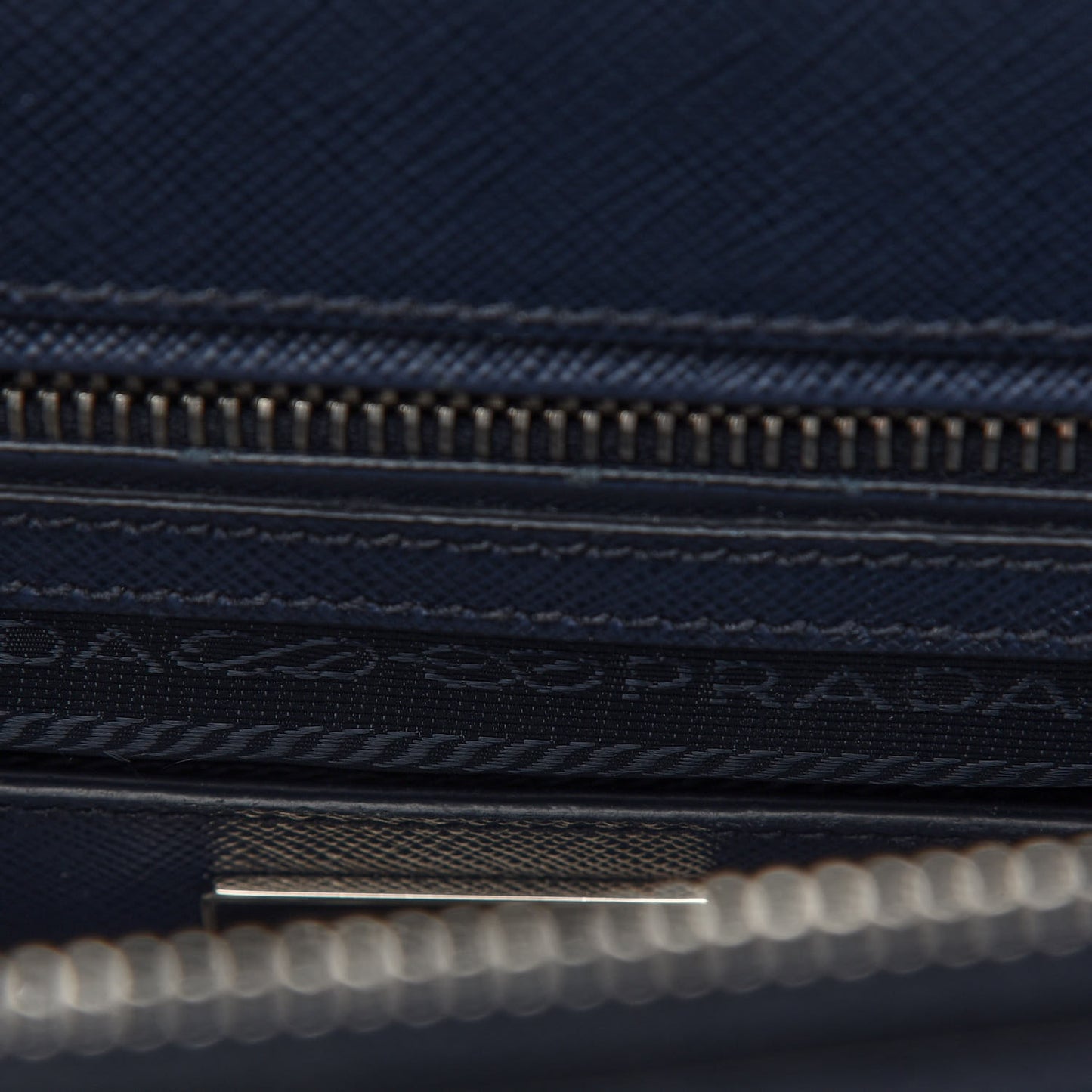 Saffiano Lux Large Galleria Double Zip Tote Baltico