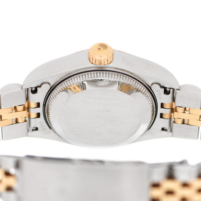 Rolex Stainless Steel 18K Yellow Gold 26mm Oyster Perpetual Datejust Watch Silver 79173 4 of 4