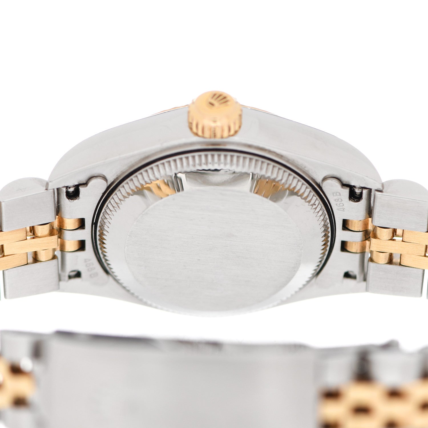 Rolex Stainless Steel 18K Yellow Gold 26mm Oyster Perpetual Datejust Watch Silver 79173 4 of 4