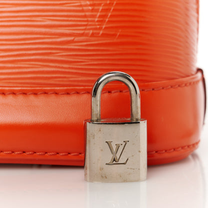 Louis Vuitton Epi Alma BB Piment 8 of 12