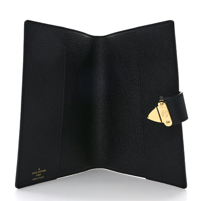 Louis Vuitton LOUIS VUITTON Empreinte Monogram Giant Paul Notebook Cover MM Black Beige 5 of 7