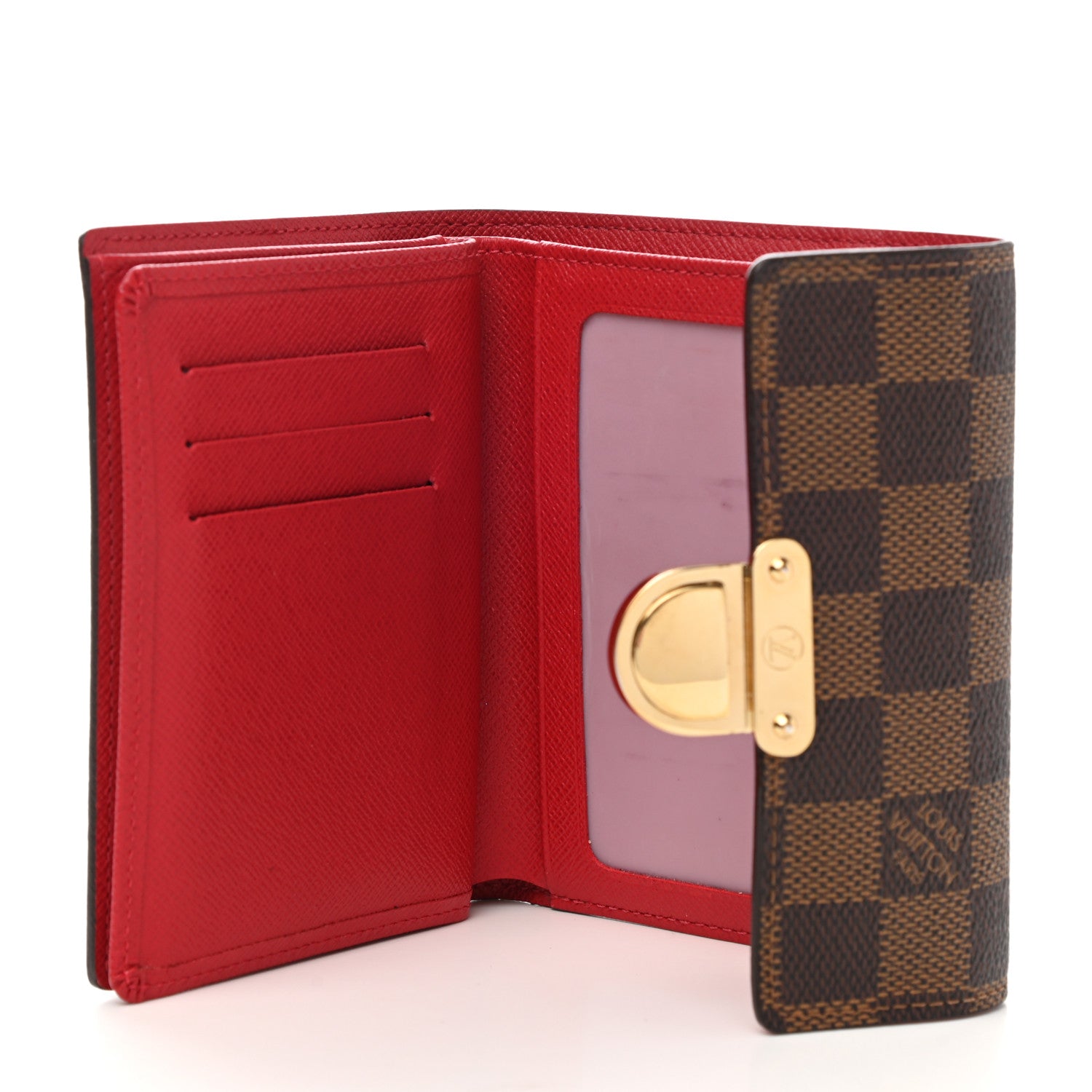 Louis Vuitton Damier Ebene Koala Compact Wallet 4 of 5