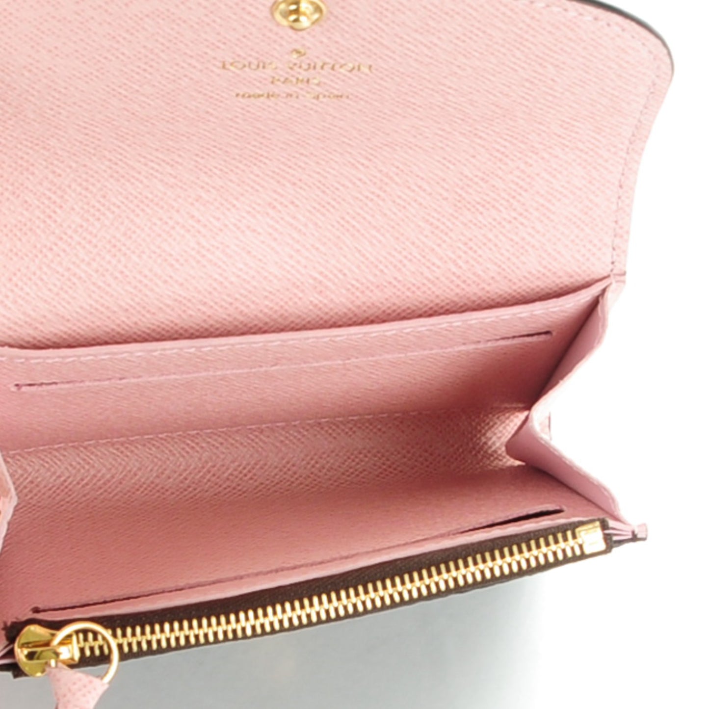 Monogram Rosalie Coin Purse Rose Ballerine