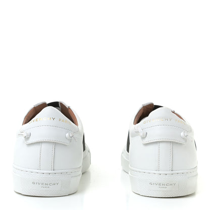 Givenchy Calfskin Band Logo Womens Urban Street Sneakers 39.5 White Black 5 of 13