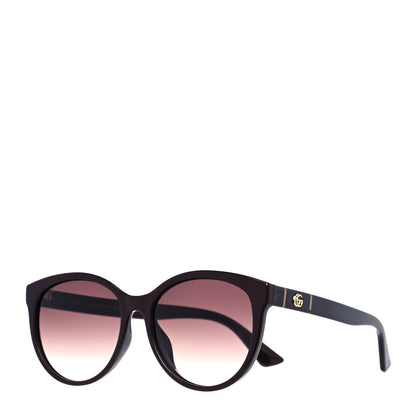 Gucci Round Frame GG0636SK Sunglasses Burgundy 1 of 7