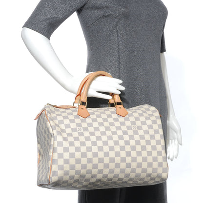 Louis Vuitton Damier Azur Speedy 35 2 of 7