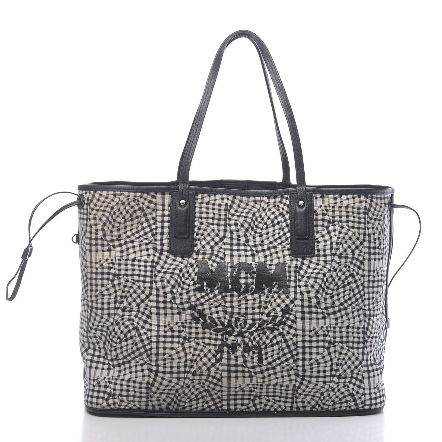 Visetos Large Liz Reversible Shopper Tote Black