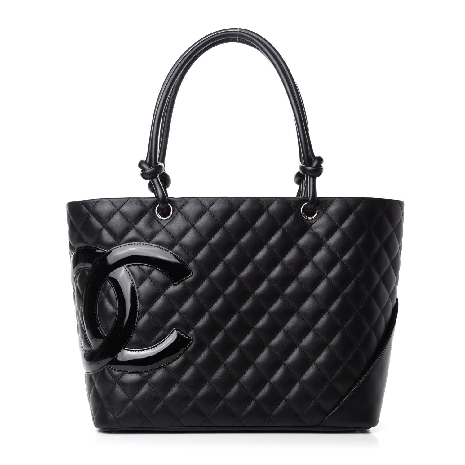 Chanel Calfskin Quilted Large Cambon Tote Black 1 of 10