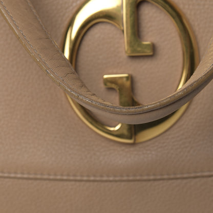Gucci Calfskin Medium 1973 Top Handle Satchel Camelia 19 of 21