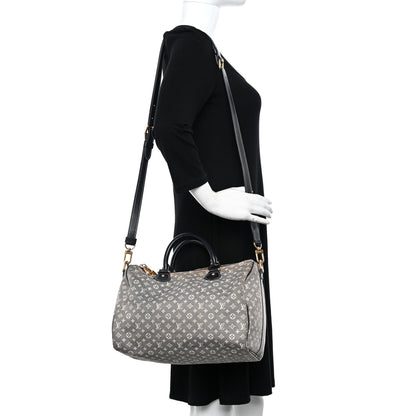 Louis Vuitton Monogram Idylle Speedy Bandouliere 30 Encre 3 of 10