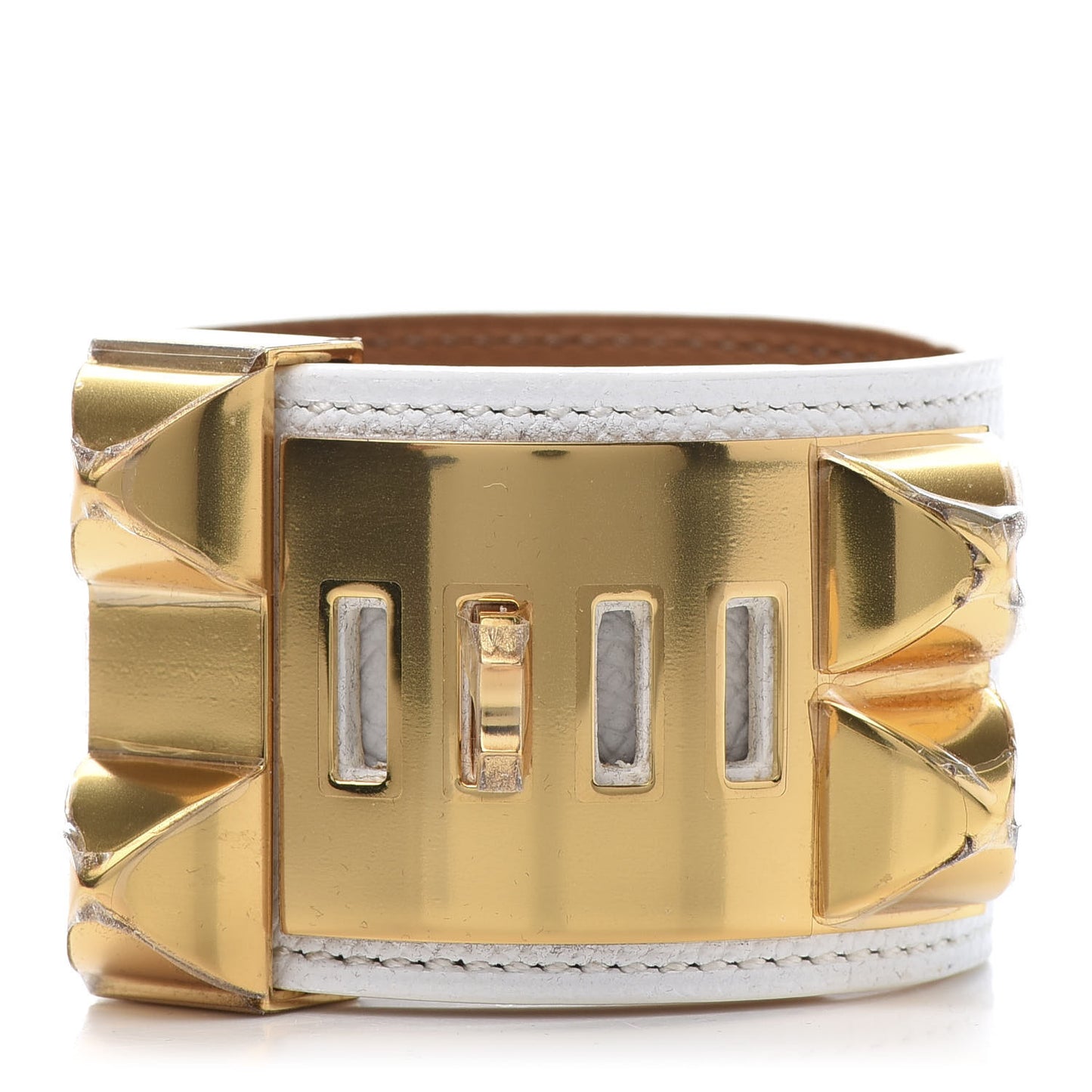 Epsom Collier de Chien CDC Bracelet S White