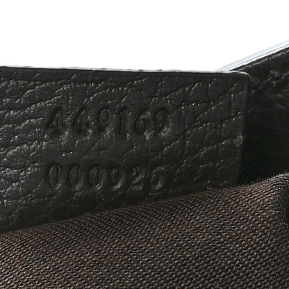 Gucci GG Monogram Large Joy Tote Bag Dark Brown 7 of 9