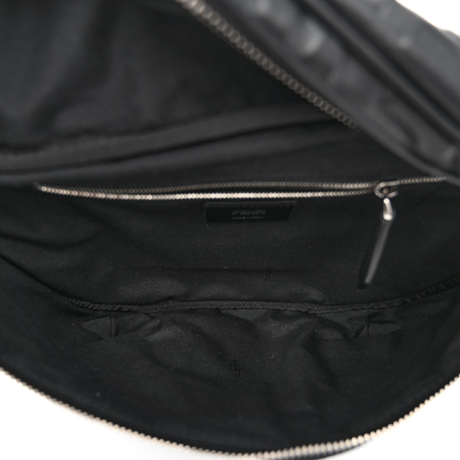Fendi Nappa FF 1974 Embossed Belt Bag Black 5 of 9