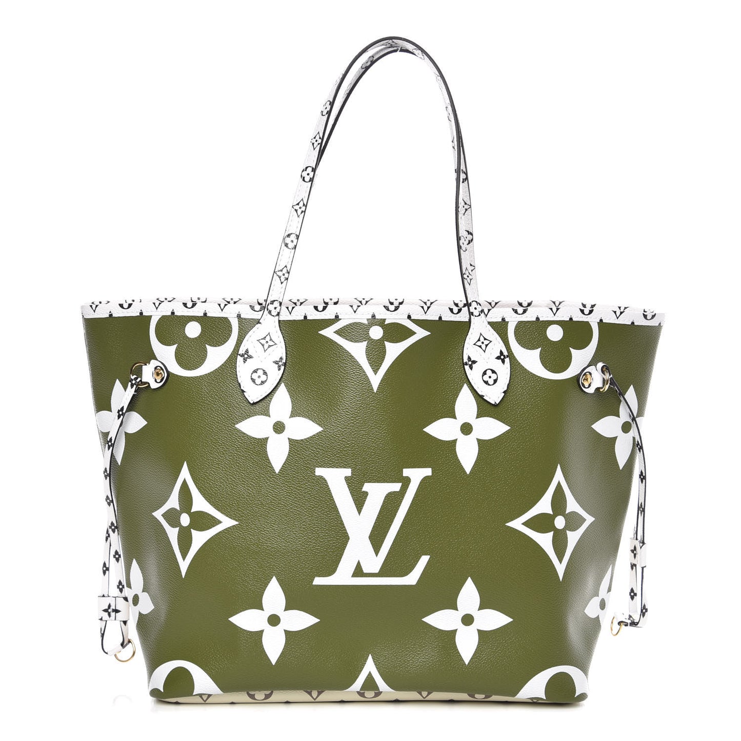 Monogram Giant Neverfull MM Kaki