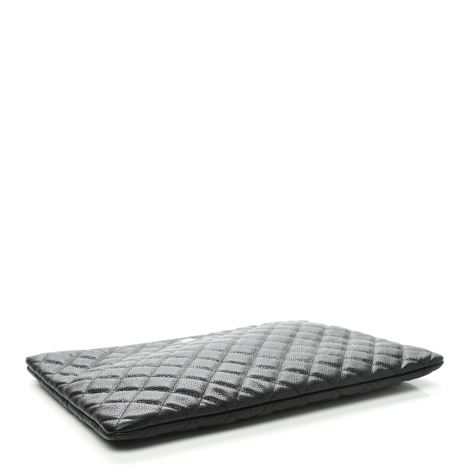 Chanel Caviar Quilted Large Cosmetic Case Black 4 of 7