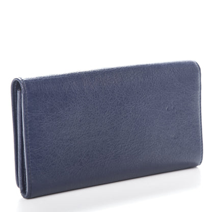 Balenciaga Agneau Giant 12 Gold Hardware Money Wallet Gris Chartreux 3 of 6