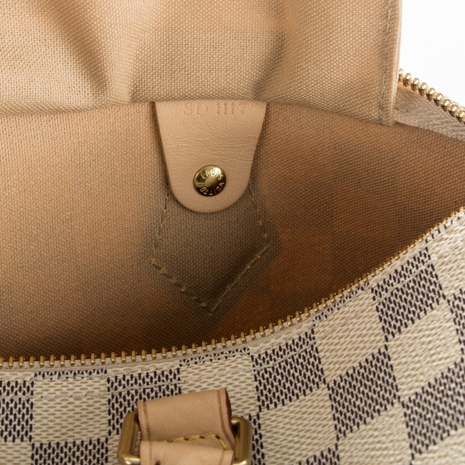 Louis Vuitton Damier Azur Speedy 30 8 of 8