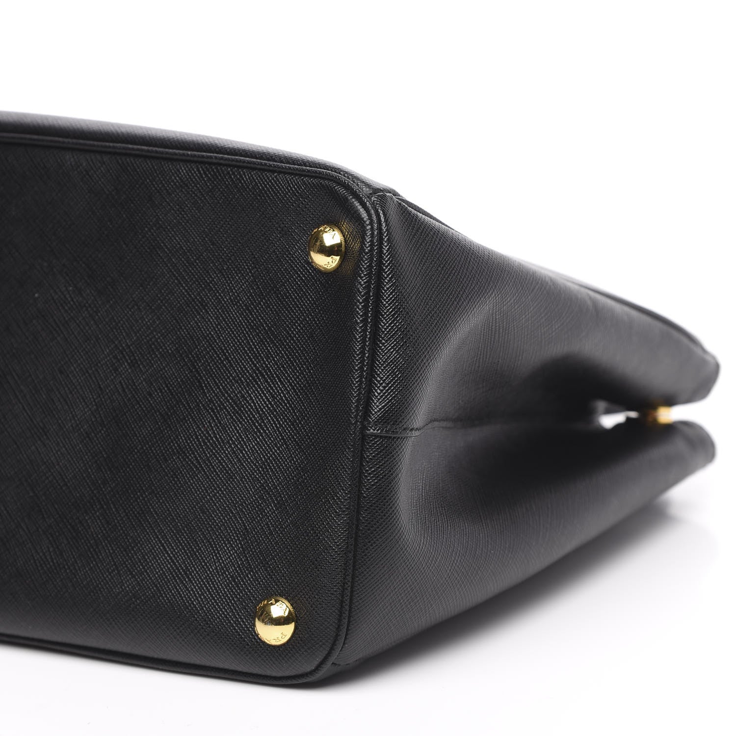 Prada Saffiano Medium Galleria Double Zip Tote Black 9 of 9