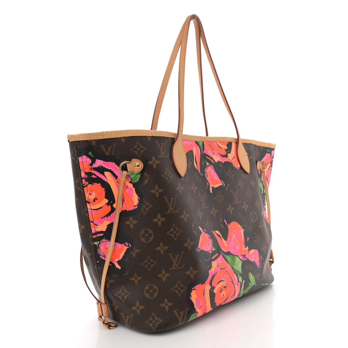 Monogram Roses Neverfull MM