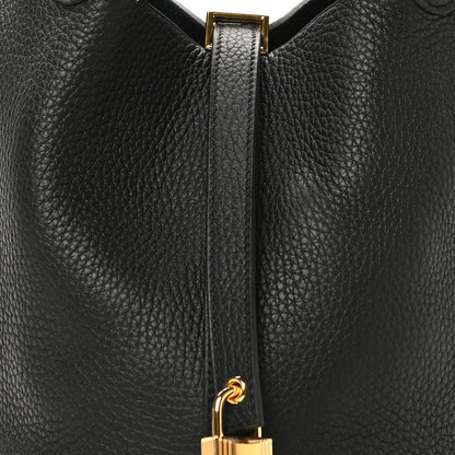 Hermes Taurillon Clemence Picotin Lock 18 PM Black 8 of 10