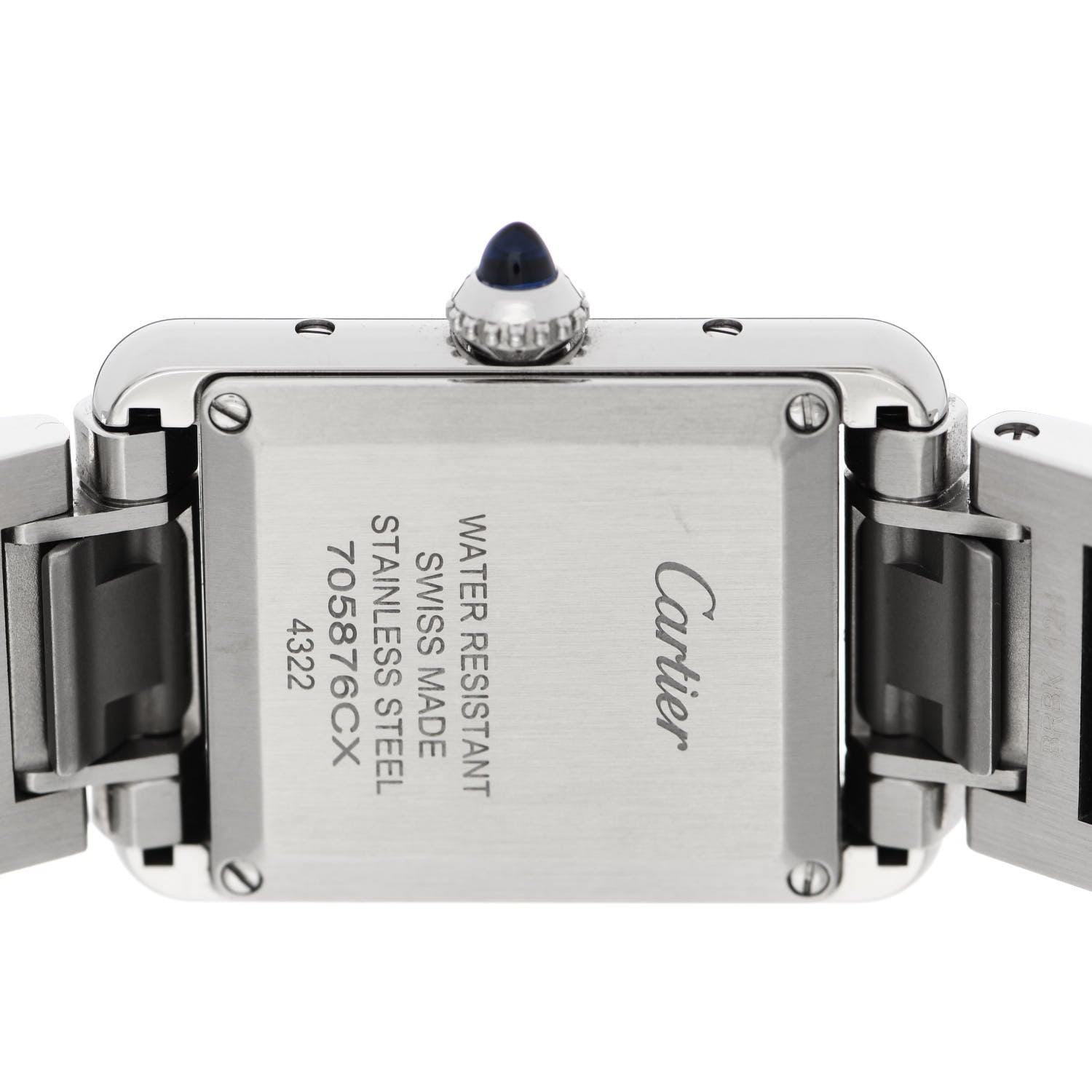 Cartier Stainless Steel 22mm Tank Must Quartz Watch 4 of 5
