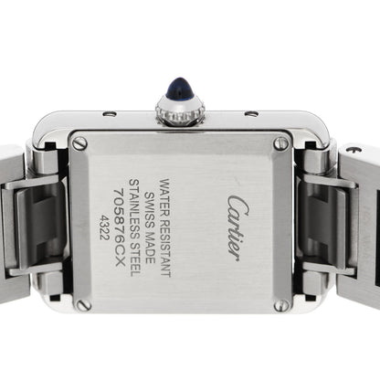 Cartier Stainless Steel 22mm Tank Must Quartz Watch 4 of 5