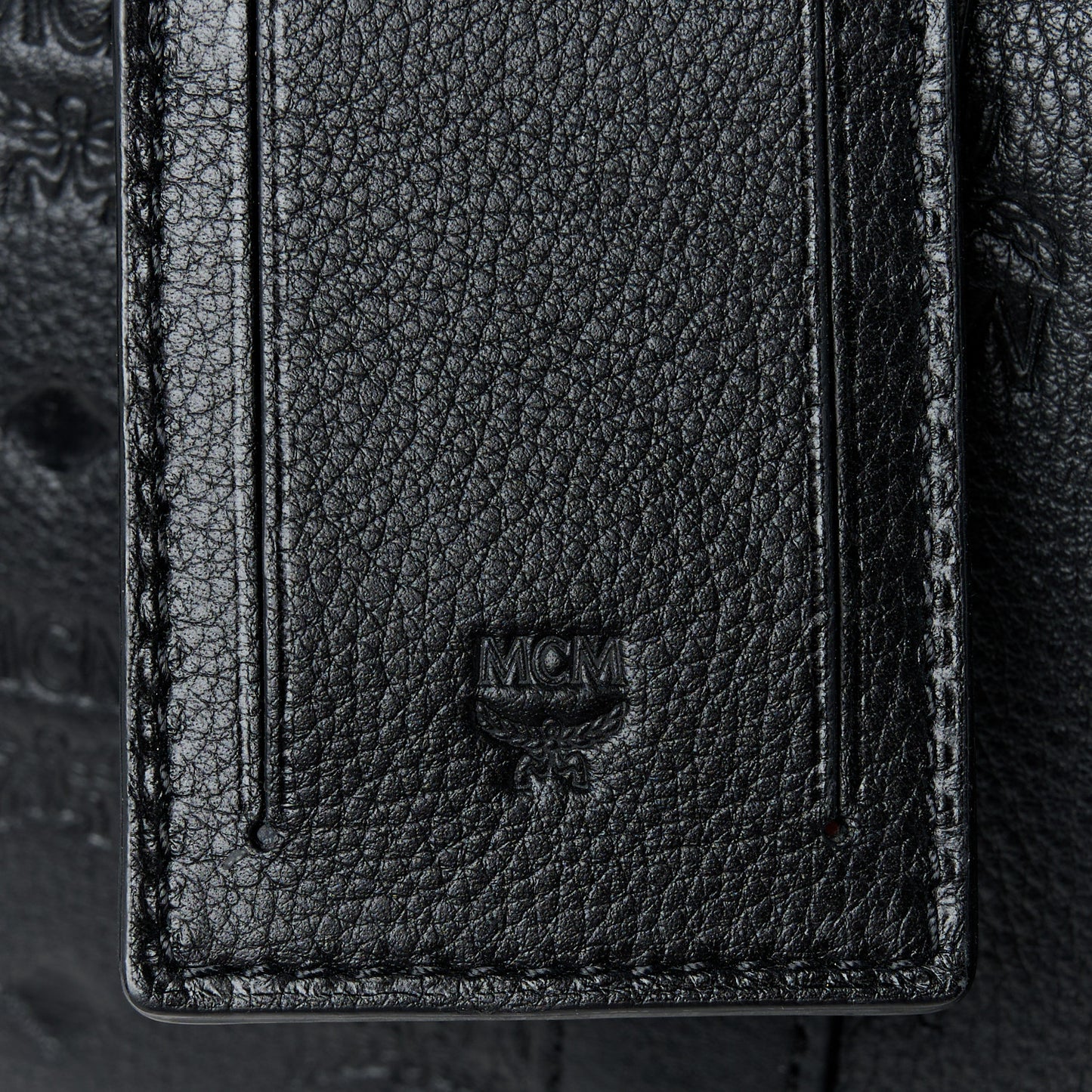 Calfskin Ottomar Duffle Bag Black