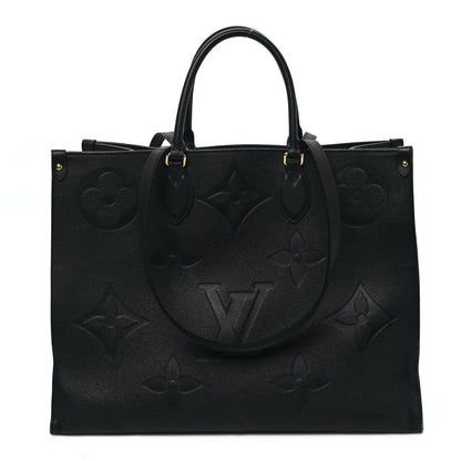 Louis Vuitton Empreinte Monogram Giant Onthego GM Black 1 of 10